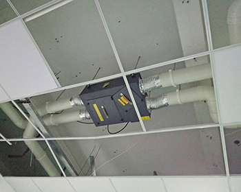 廣州|全一電子科技公司新風機安裝案例